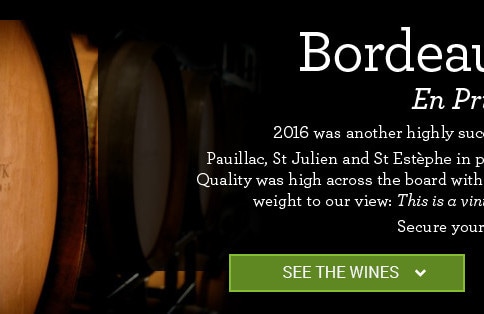 Bordeaux 2016 En Primeur. 2016 was another highly successful vintage in Bordeaux. Pauillac, St Julien and St Estèphe in particular performed very well indeed. Quality was high across the board with many outstanding critic scores adding weight to our view: This is a vintage worthy of serious attention. Secure your share now.