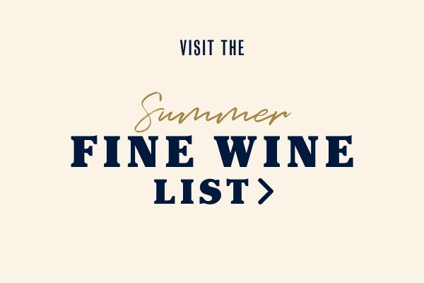 The Summer Fine Wine List
