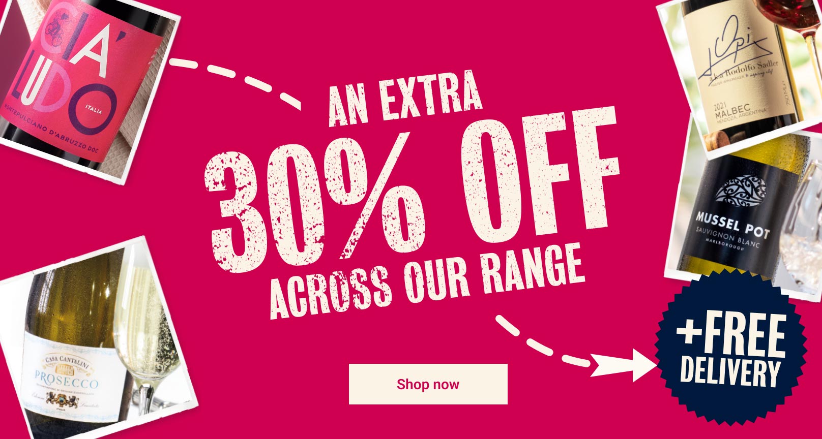 An extra 30% off + Free Delivery - BBC