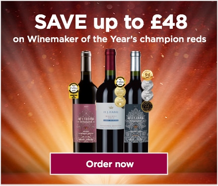 SAVE up to £48,on Winemaker of the Year’s champion reds.