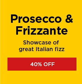 Prosecco & Frizzante showcase of great italian fizz - 40% OFF
