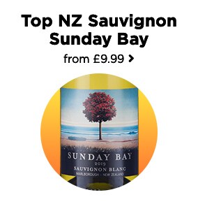 Top NZ Sauvignon Sunday Bay from £9.99