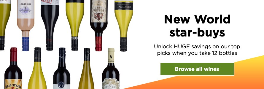 New World star-buys. Unlock HUGE savings on our top picks when you take 12 bottles. Browse all wines