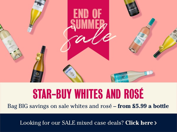 Summer Sale Whites - Bag BIG savings on sale whites and rosé – from £5.99 a bottle