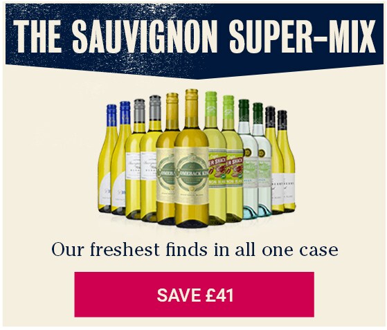 The Sauvignon super-mix - Our freshest finds in all one case - save £41