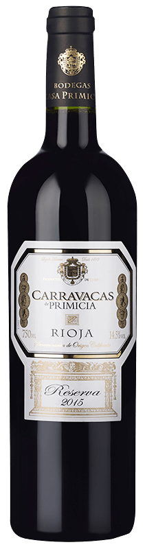 Carravacas de Primicia Reserva Rioja 2015