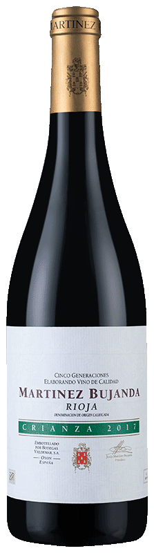 Familia Martínez Bujanda Crianza Tempranillo Familia Martínez Bujanda Crianza Tempranillo