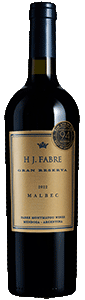 HJ Fabre Gran Reserva Malbec