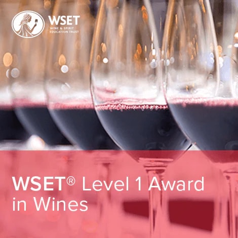 Wine School - WSET Level 1 in Wines October 2023, ONLINE 