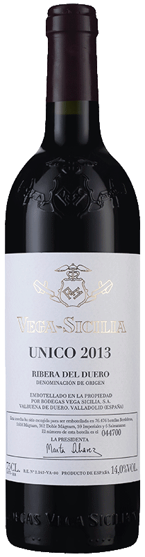 Vega-Sicilia Único 2013