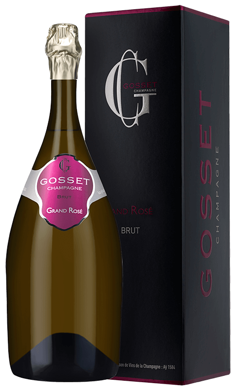 Champagne Gosset Grand Rosé Brut (in gift box) NV