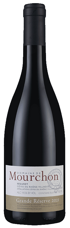 Domaine de Mourchon Séguret Grand Réserve Côtes du Rhône Villages Organic 2021