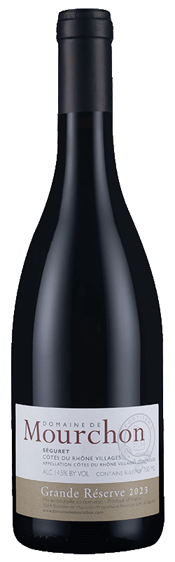 Domaine de Mourchon Séguret Grand Réserve Côtes du Rhône Villages Organic Domaine de Mourchon Séguret Grand Réserve Côtes du Rhône Villages Organic