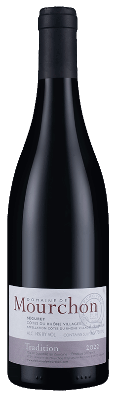 Domaine de Mourchon Séguret Tradition Côtes du Rhône Village Organic 2022