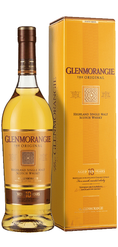 Glenmorangie Original 10-year-old Whisky (70cl in gift box) NV
