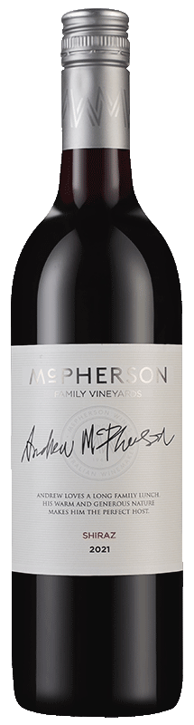 McPherson Family Series Andrew's Shiraz 2021 McPherson Family Series Andrew's Shiraz 2021