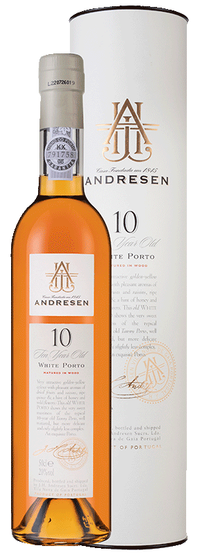 Andresen 10-year-old White Port (50cl) NV