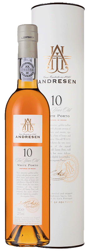 Andresen 10 YR Old White Port 50cl Andresen 10 YR Old White Port 50cl