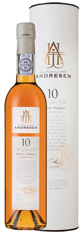 Andresen 10 YR Old White Port 50cl NV