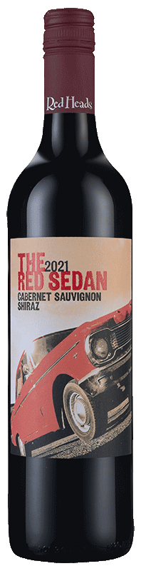 RedHeads The Red Sedan Cabernet Sauvignon Shiraz 2021