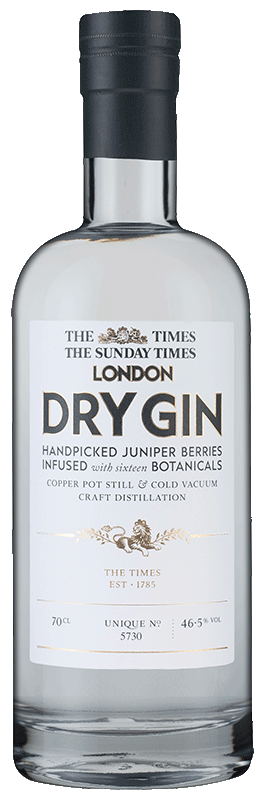 The Times London Dry Gin (70cl) The Times London Dry Gin (70cl)