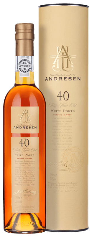 Andresen 40-year-old White Port (50cl) Andresen 40-year-old White Port (50cl)