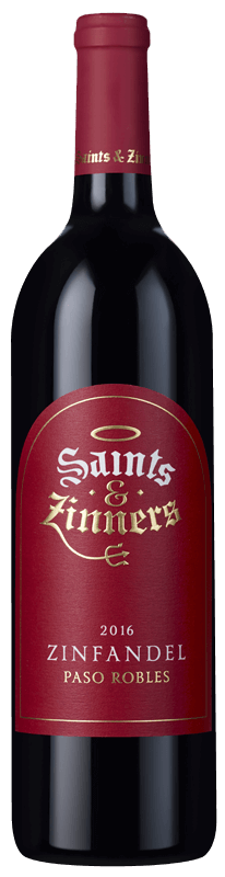 Saints and Zinners Zinfandel 2016