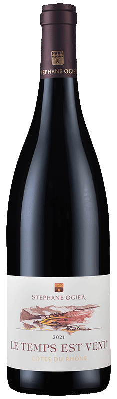 Stéphane Ogier Le Temps Est Venu Côtes du Rhône Stéphane Ogier Le Temps Est Venu Côtes du Rhône