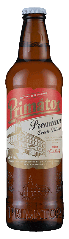 Primátor Premium Pilsner Lager (50cl) 