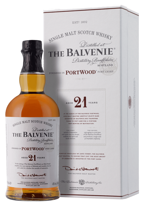 Balvenie 21-year-old Portwood Single Malt Scotch Whisky (70cl) 