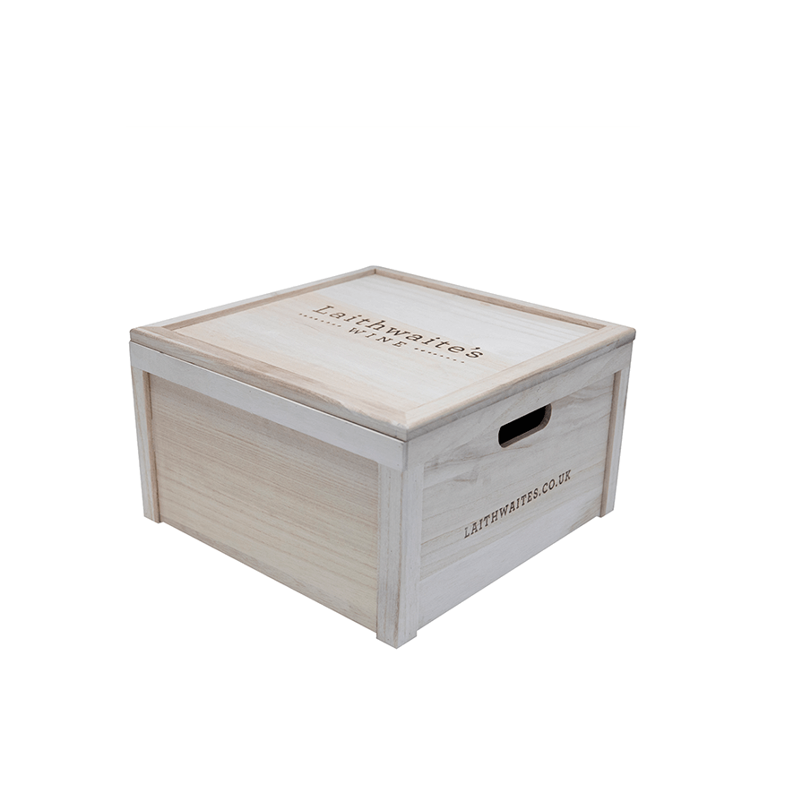LW 6 Bottle Wooden Box, outer case only 