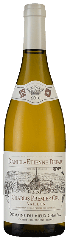 Domaine Defaix Chablis 1er Cru Vaillon 2010 Domaine Defaix Chablis 1er Cru Vaillon 2010