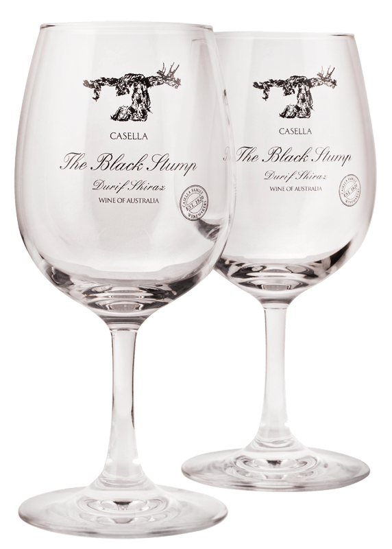 Black Stump wine glasses (set of 2) Black Stump wine glasses (set of 2)