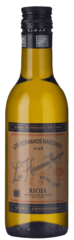 Los Hermanos Manzanos Viura Chardonnay Barrica (187ml) 2016