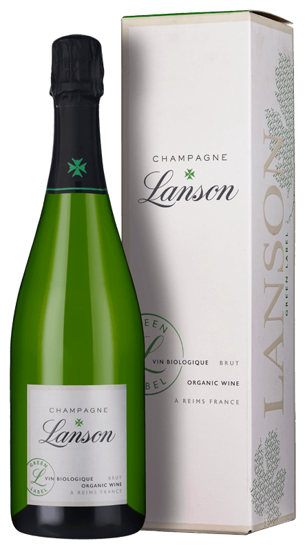 Champagne Lanson Green Label Organic Brut (in gift box) NV