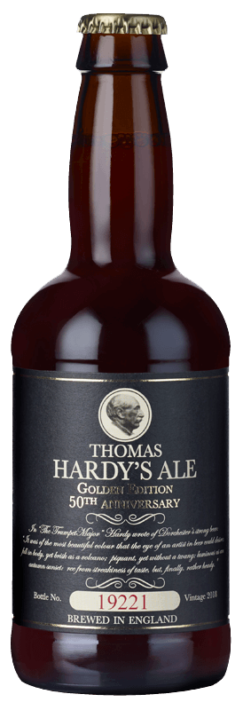 Thomas Hardy's Ale Golden Edition 50th Anniversary (33cl bottle) Thomas Hardy's Ale Golden Edition 50th Anniversary (33cl bottle)
