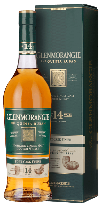 Glenmorangie Quinta Ruban 14-year-old Scotch Whisky (70cl in gift box) NV