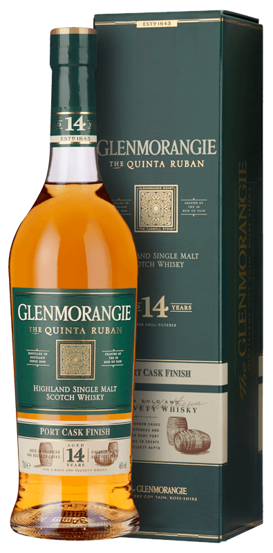Glenmorangie Quinta Ruban 14-year-old Scotch Whisky (70cl in gift box) Glenmorangie Quinta Ruban 14-year-old Scotch Whisky (70cl in gift box)