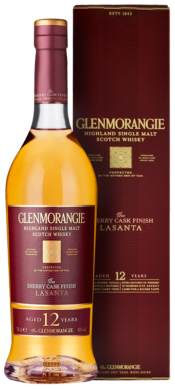 Glenmorangie Lasanta 12-year-old Scotch Whisky (70cl in gift box) Glenmorangie Lasanta 12-year-old Scotch Whisky (70cl in gift box)
