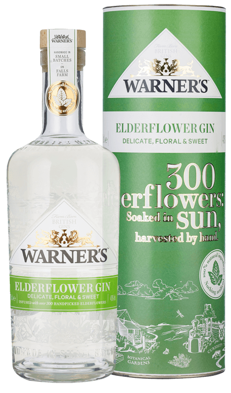 Warner's Elderflower Gin (70cl) NV