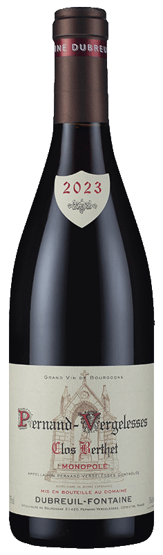 Domaine Dubreuil-Fontaine Pernand-Vergelesses Rouge Monopole Clos Berthet 2023