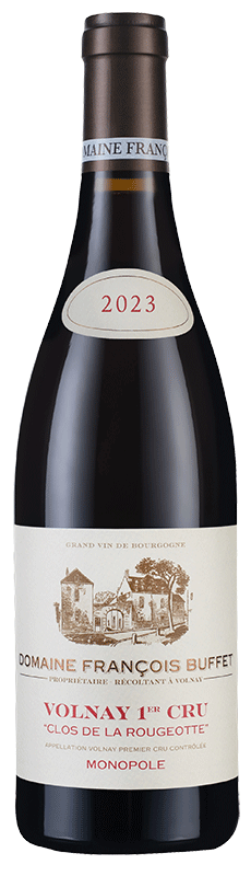 Domaine Francois Buffet Volnay 1er Cru Clos de la Rugottes Monopole 2023