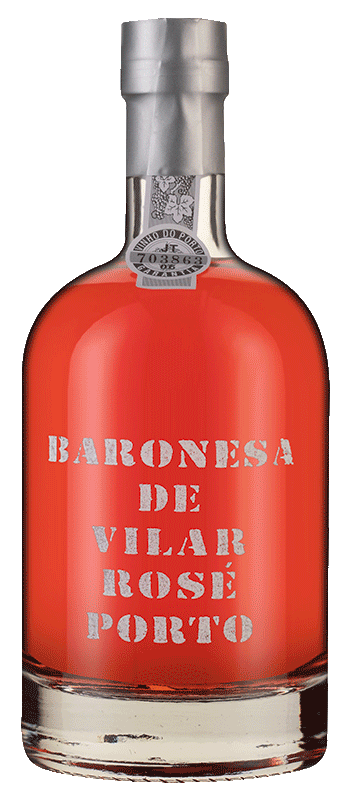 Baronesa de Vilar Rosé Port (50cl) NV