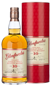 Glenfarclas 10-Year-Old Scotch Whisky (70cl) (Gift box) NV