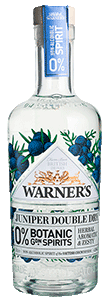Warner's Juniper Double Dry Alcohol Free Botanic Garden Spirits