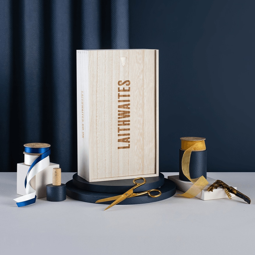 Laithwaites 2 bottle Wooden Box 