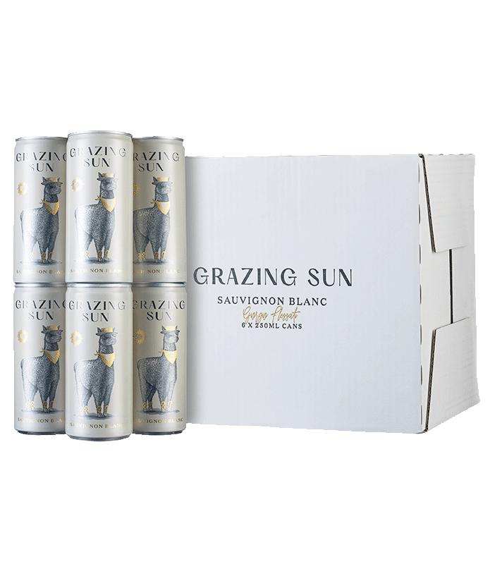 Grazing Sun Sauvignon Blanc (6 cans x 250ml each) NV