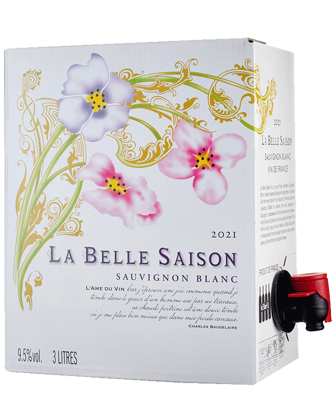 La Belle Saison Sauvignon Blanc 3 litre Wine Box La Belle Saison Sauvignon Blanc 3 litre Wine Box