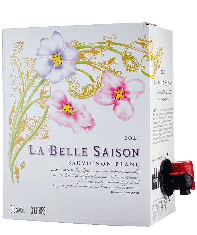 La Belle Saison Sauvignon Blanc 3 litre Wine Box 2021