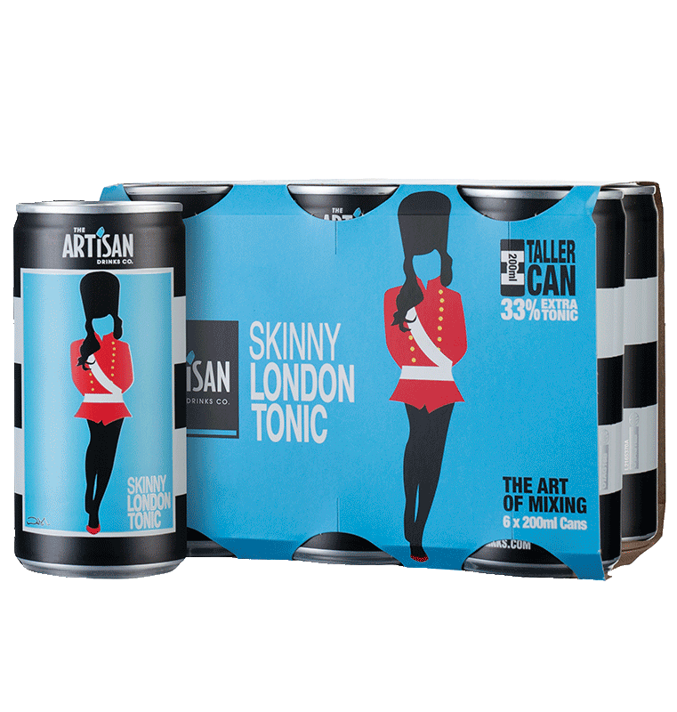 The Artisan Drinks Co. Skinny London Tonic Water (6 x 20cl) 